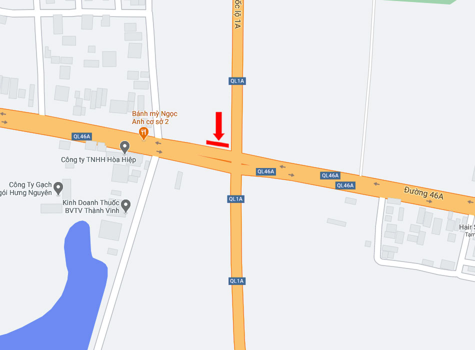 Ng tư QL1A - QL46 Hưng Đạo - Hưng Nguyn - Nghệ An